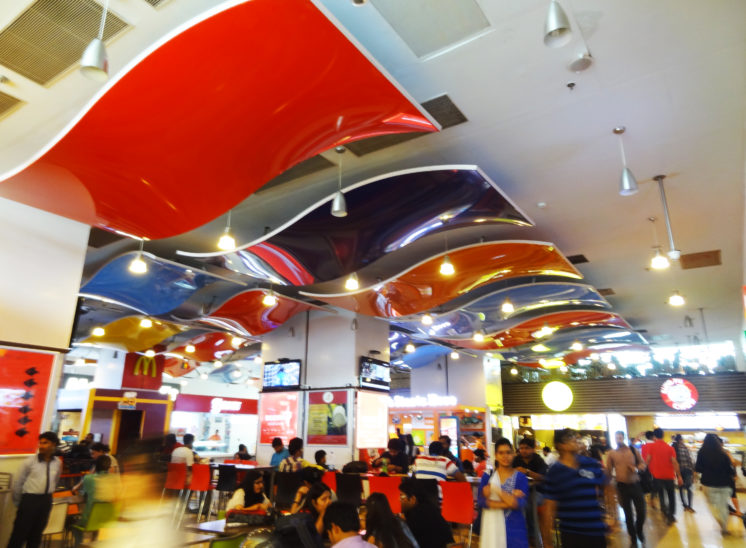 Food Court @Huda City Centre Metro Station