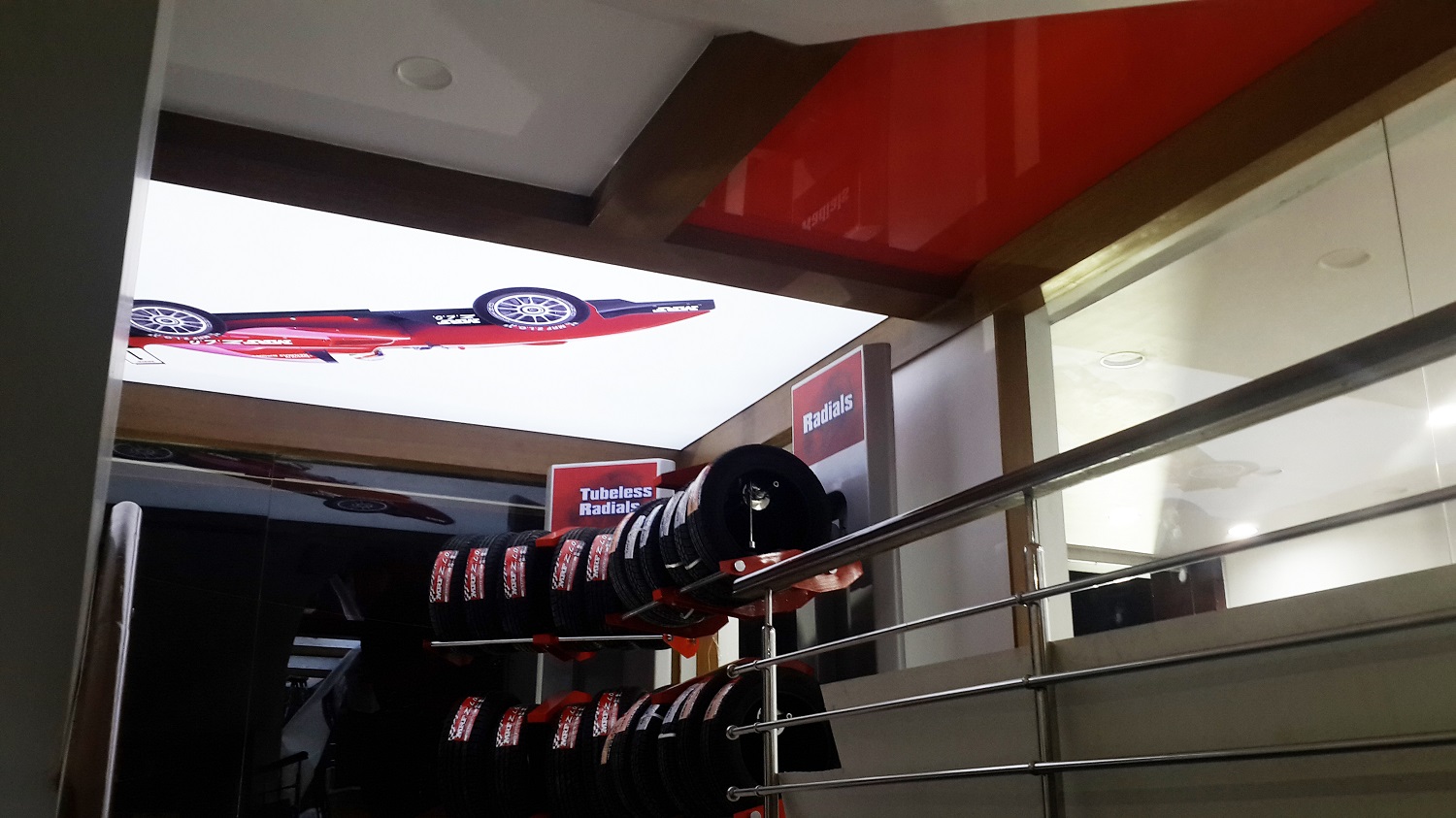 MRF Showroom @Ahemdabad