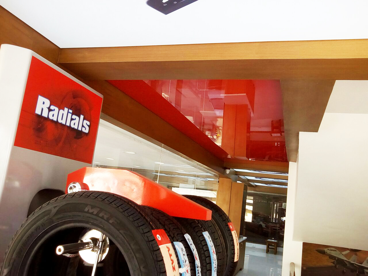 MRF Showroom @Ahemdabad